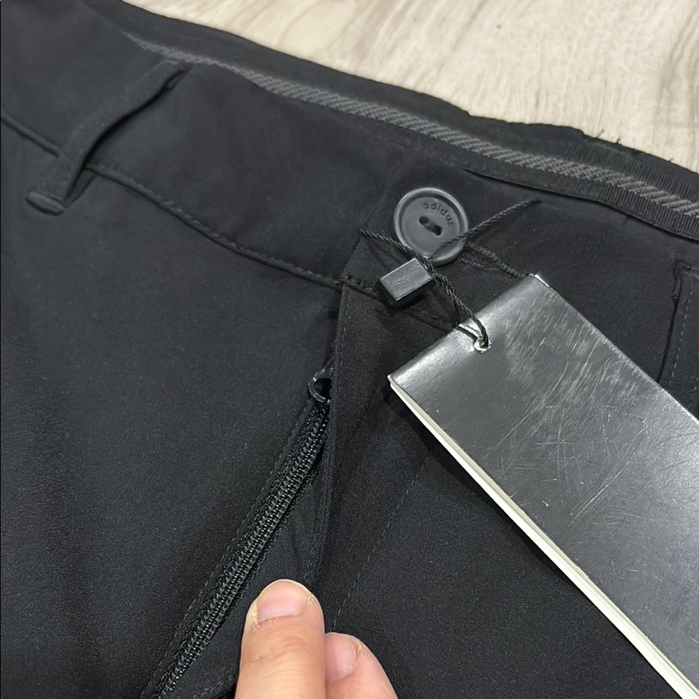 Adidas Kids Formal Black Bottoms - Picture 4 of 5